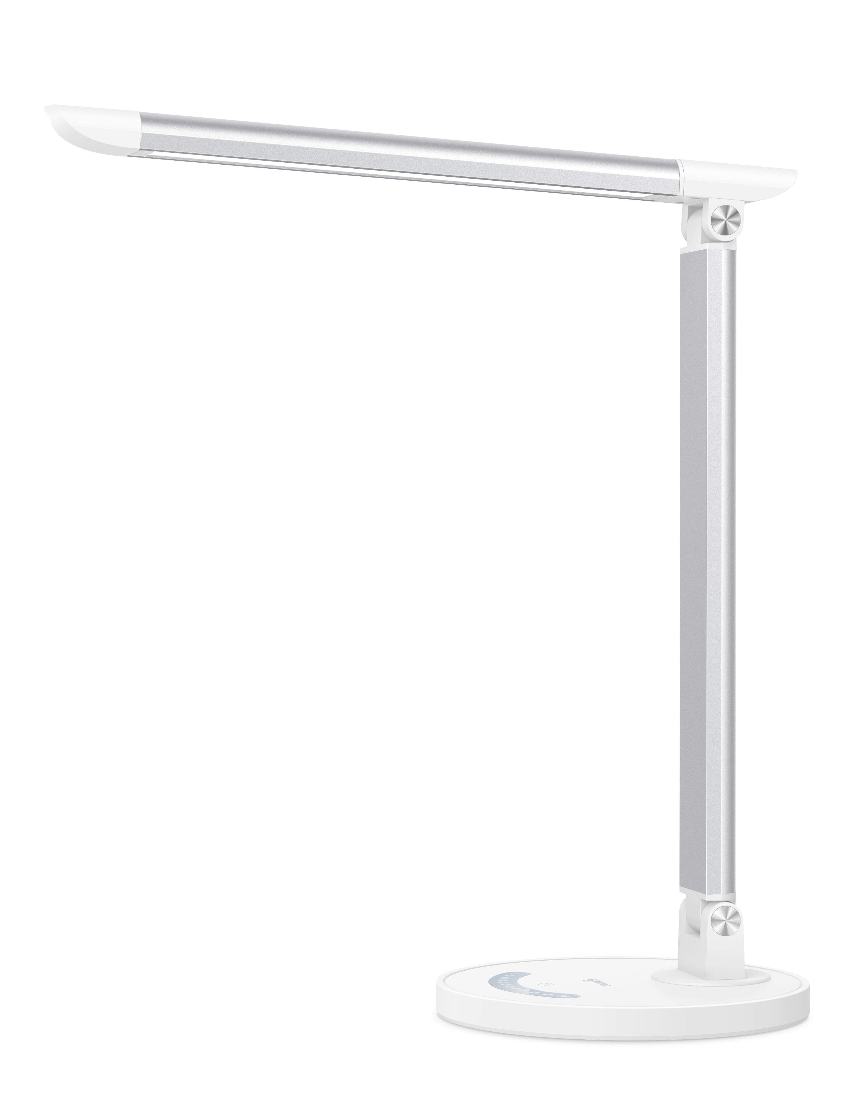 LED Desk Lamp, Eye-Caring Table Lamp with USB Charging Port, 35 Lighting Modes, Touch/Memory Function, Dimmable DL004