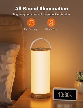 sympa Cordless Table Lamp, Ultra-Portable Bedside Lamp with Smart Touch Sensor